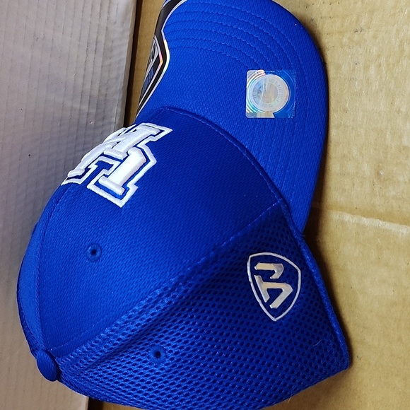 Blue UK Logo Cap University Of Kansas WILDCATS - Picture 4 of 8